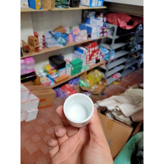 Ly chén sứ uống rượu men trắng Bát Tràng