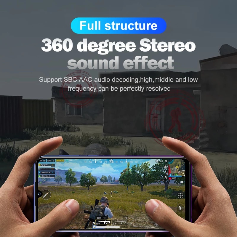 Tai Nghe Nhét Tai TZUZL P36 Tws Bluetooth 5.1 2021 Chuyên Dụng Chơi Game