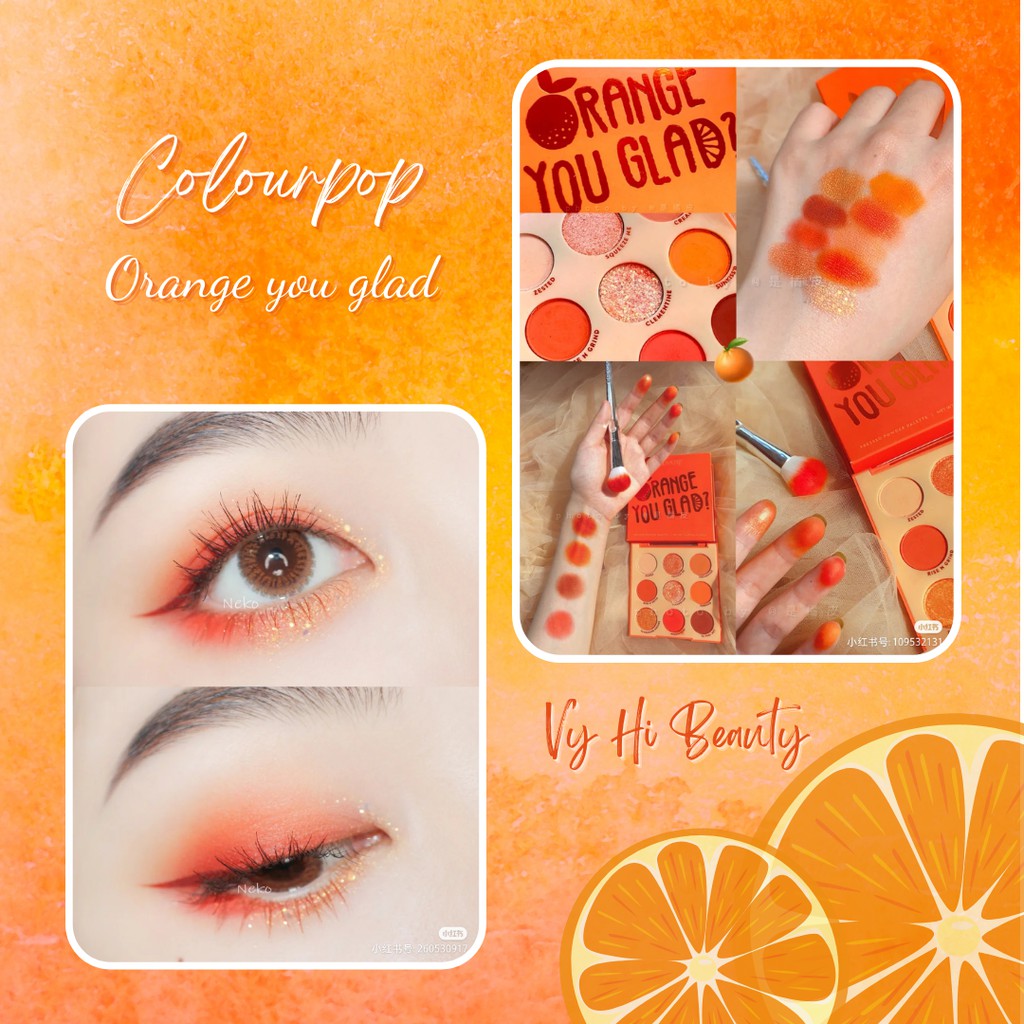 Bảng mắt Colourpop Orange you glad