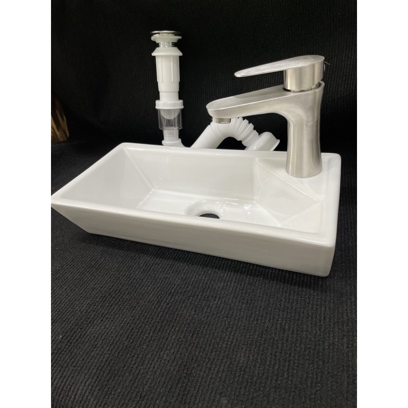 Lavabo treo tường-để bàn mini , chậu rửa mặt siêu nhỏ dùng trong y tế , nơi chật hẹp,