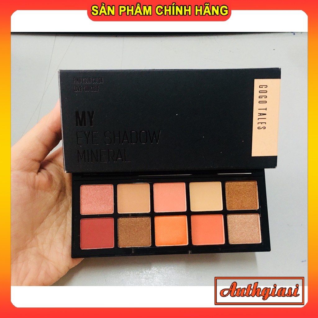 Bảng mắt Gogo Tales Eye Shadow 10 màu cực dễ dùng 01-04 | BigBuy360 - bigbuy360.vn