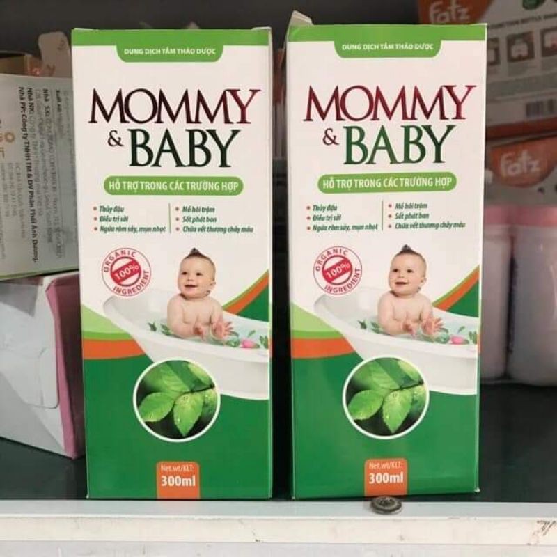 Sữa tắm không tráng thảo dược Mommy&amp;baby