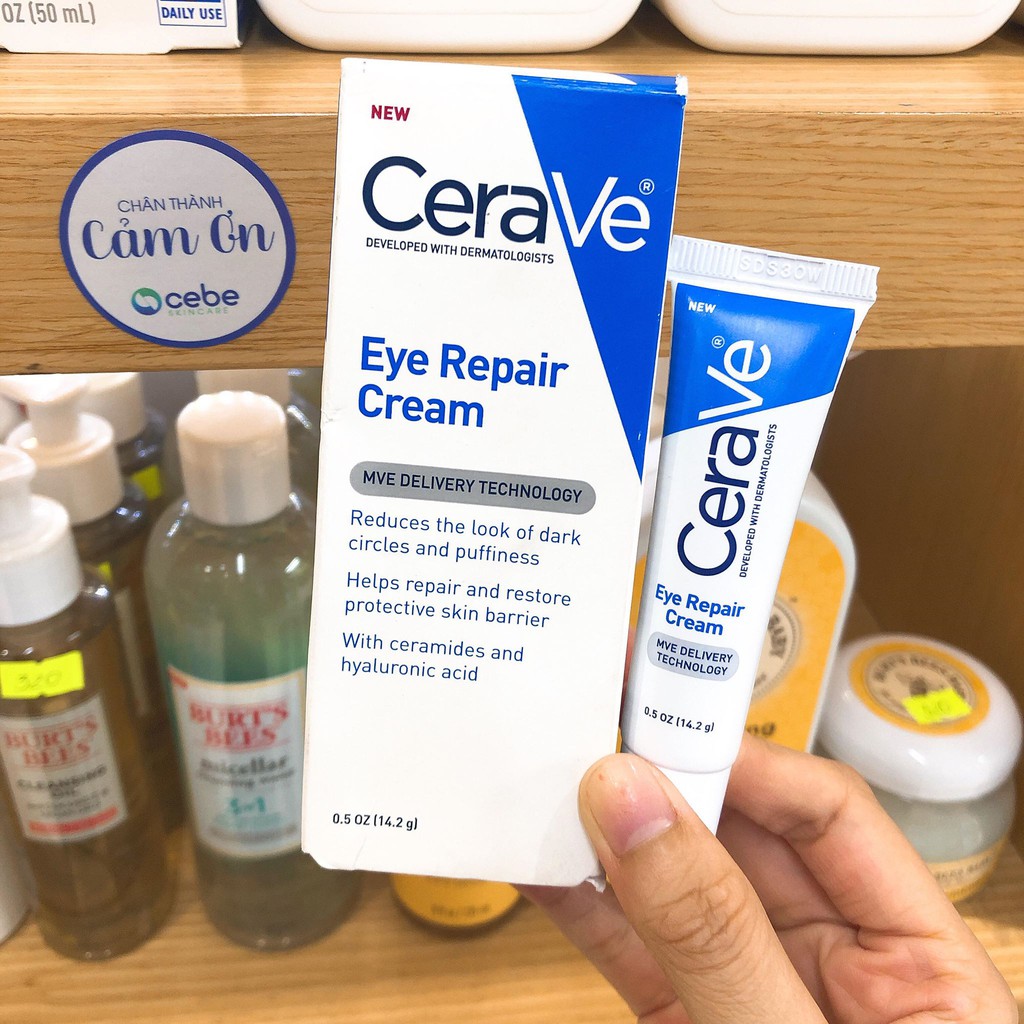 Kem dưỡng mắt CeraVe Eye Repair Cream (14.2g)