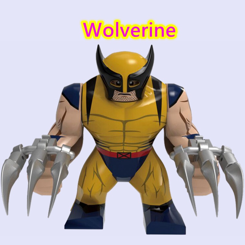 Đồ Chơi Lắp Ráp Mô Hình Nhân Vật X-Men Wolverine Cho Trẻ Em