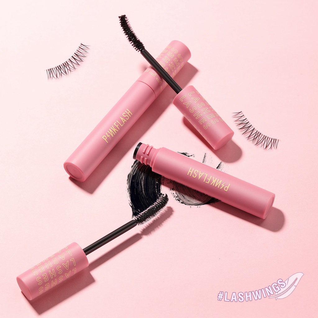 Mascara chuốt mi PINKFLASH PF-E06 6g nối dài tự nhiên chống nhòe lâu trôi không bong tróc không bết dính | BigBuy360 - bigbuy360.vn