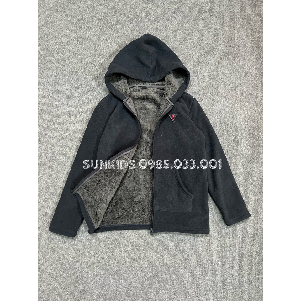 Áo khoác nỉ xuất dư Guess lót lông