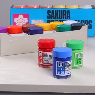 BỘ MÀU POSTER SAKURA 12 MÀU