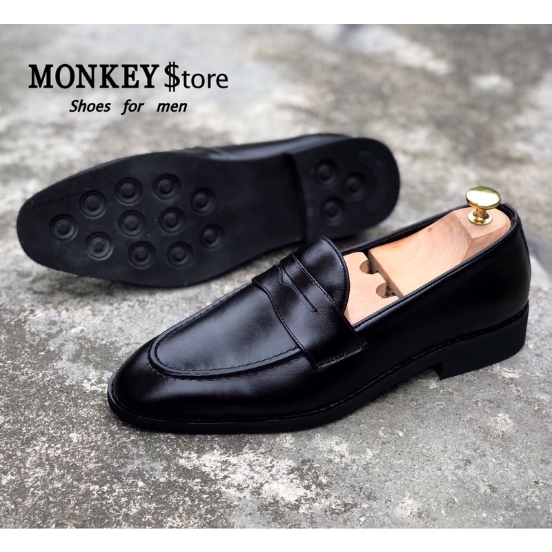 Giày tây nam, giày da công sở penny loafer Da bò - Mã MK07 ( Bảo hành 12 tháng - Ảnh và video độc quyền )