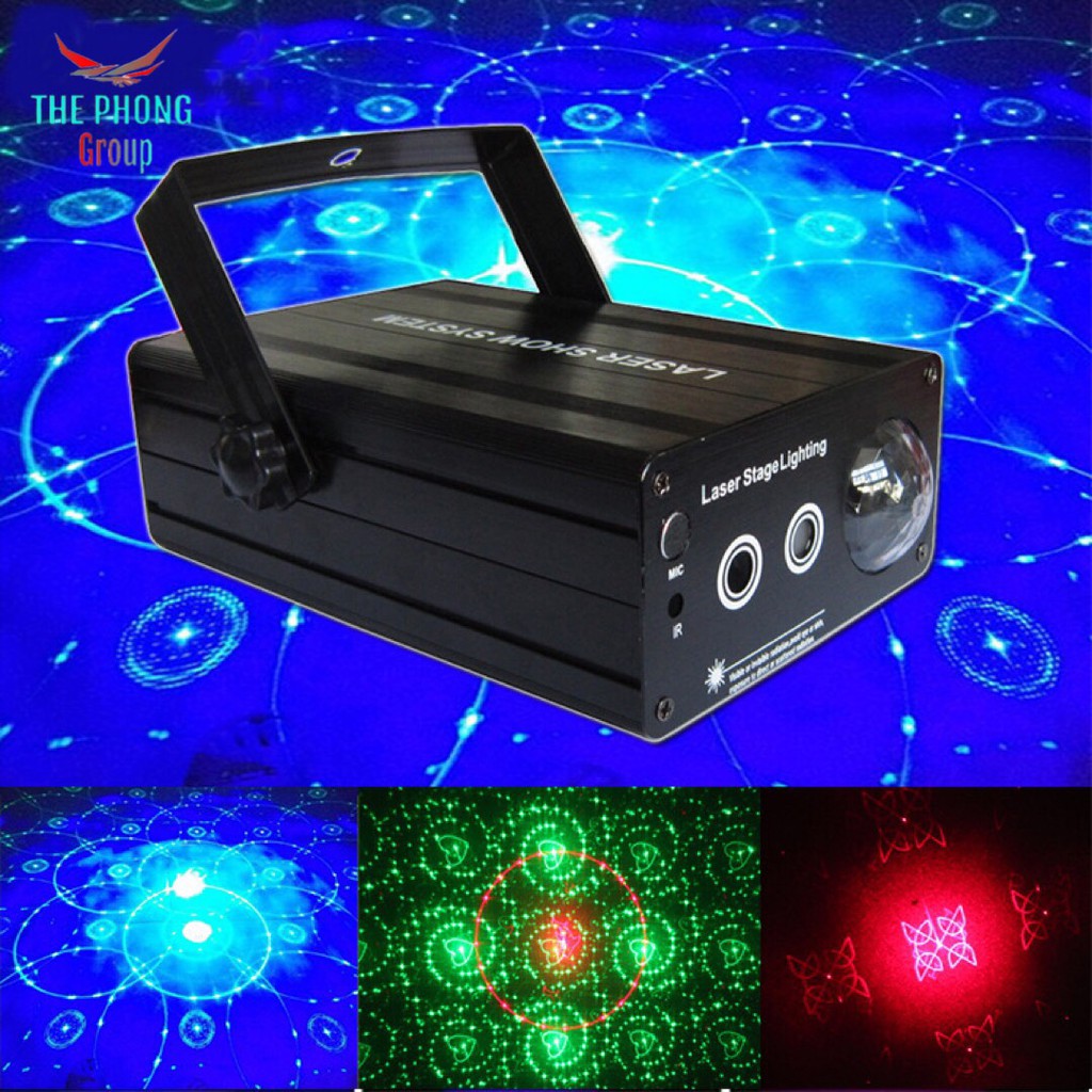 [SALE OFF] Đèn Laser 3D Mini - Đèn Laser sân khấu, vũ trường, karaoke, bar, pub