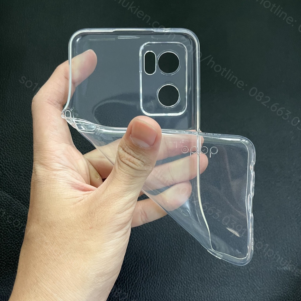 Ốp lưng Oppo Reno 7 5G dẻo trong bảo vệ cam bền đẹp