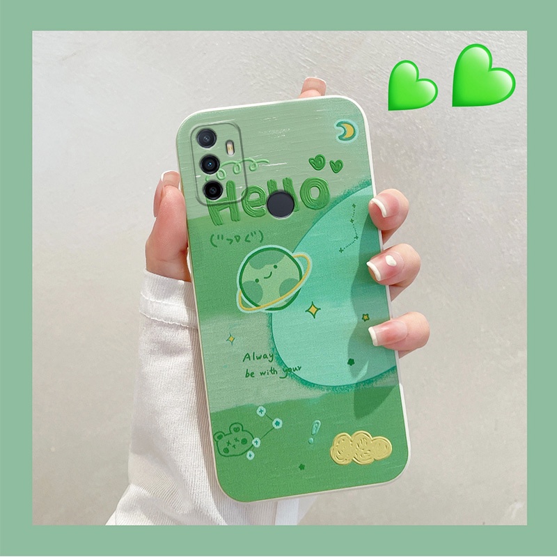 ốp lưng OPPO A53 Ốp Lưng Silicone Dẻo Chống Sốc In Hình Hoạt Hình Đáng Yêu Cho OPPO A53 2020