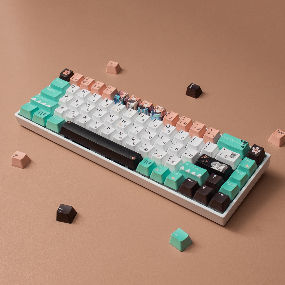 Bộ Phím Rời PBT 122 Phím Cho Bàn Phím Cơ YD60M XD64 GK61