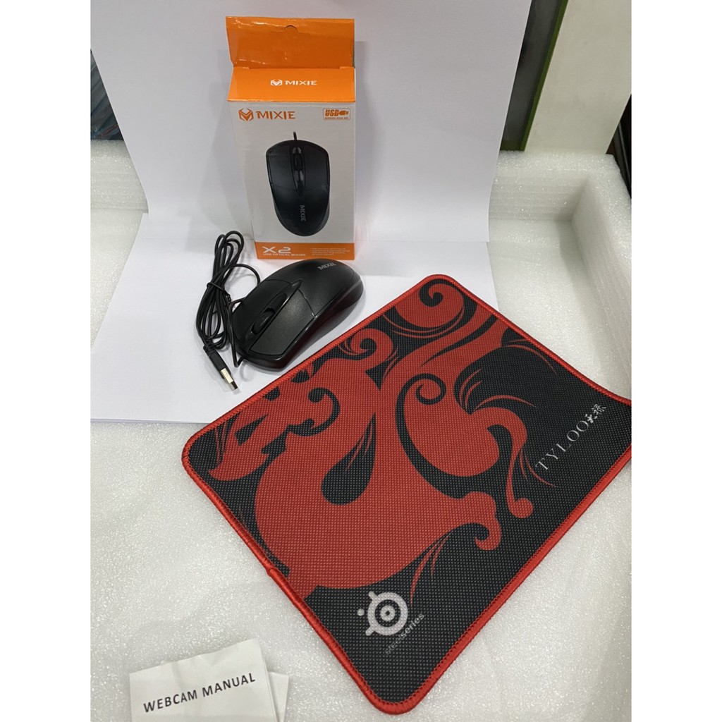 Chuột có dây MIXIE X2 3 Phím Bấm - Chính Hãng - Bảo Hành 24 Tháng