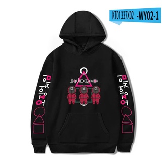 💥💖 Áo Hoodie dài tay UNISEX SQUID GAME / Trò chơi con mực Hottrend đủ size | NA STORE 🎁