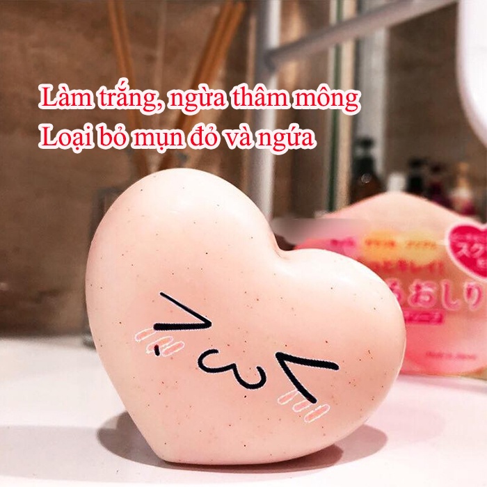 Xà phòng làm trắng và ngăn ngừa thâm mông Pelican Nhật Bản - Hộp 80g