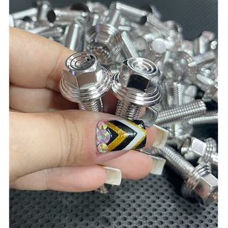 Ốc sọc thái đầu trụ 6li 8li 10li chiều dài đủ size inox 304