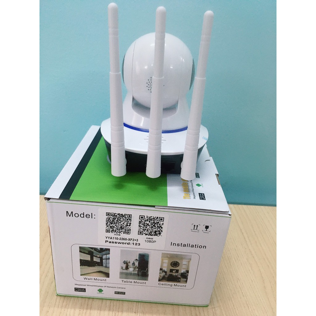 Camera IP wifi YooSee 2.MP - Full HD (1080P)