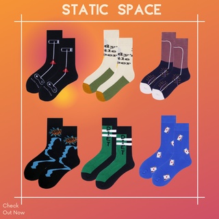 ￼tất vớ nam nữ phong cách hàn quốc - static space