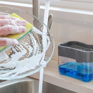 [RẺ VÔ ĐỊCH]Dụng Cụ Ấn Nước Rửa Bát Tự Động