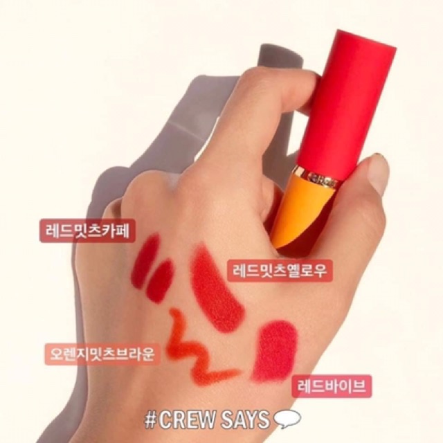 Son thỏi lì Espoir Lipstick No Wear Gentle Matte - RD204 RED MEETS YELLOW | BigBuy360 - bigbuy360.vn