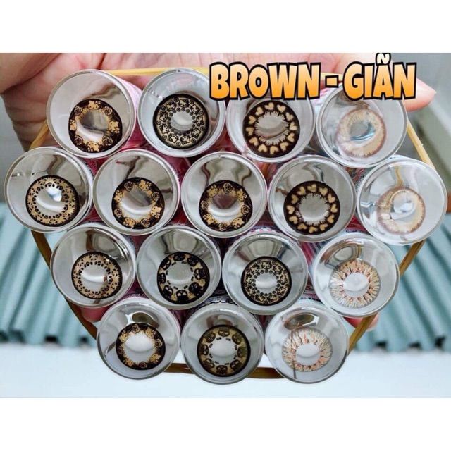Lens màu không độ 50k/cặp