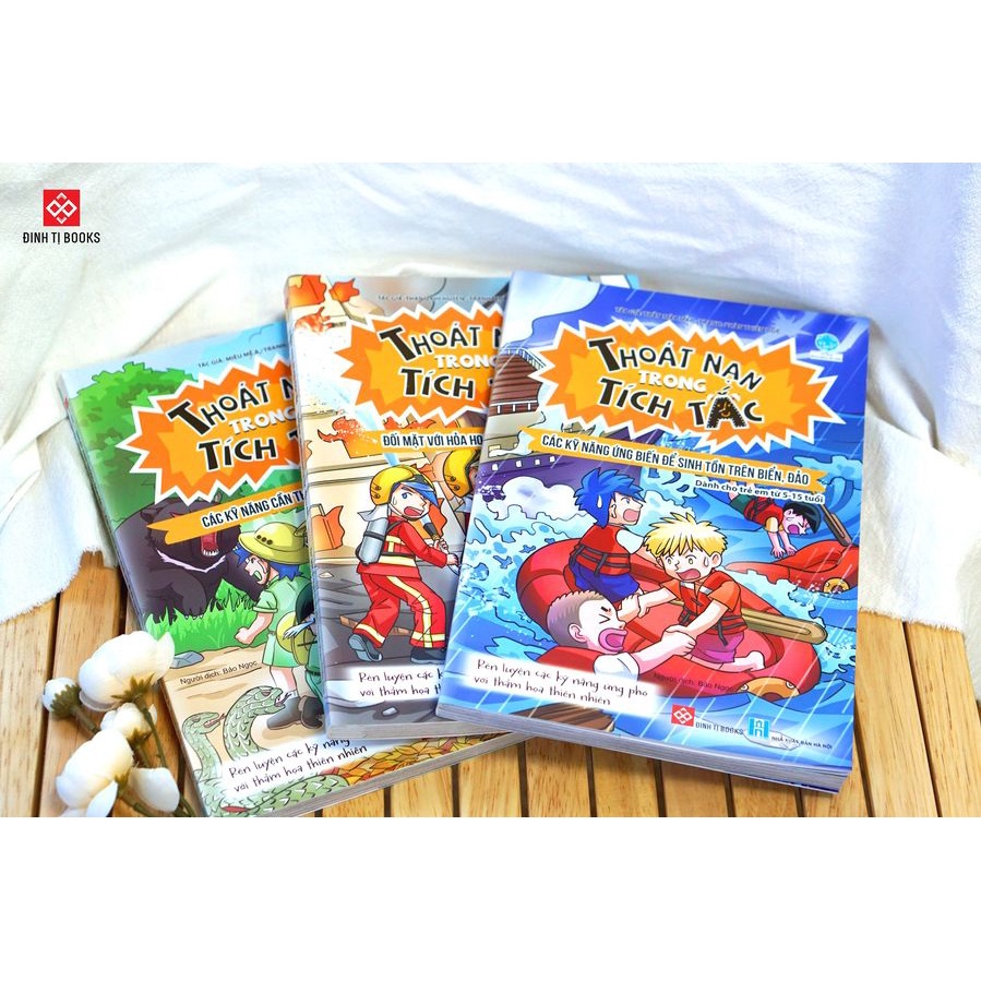 Sách - Thoát nạn trong tích tắc