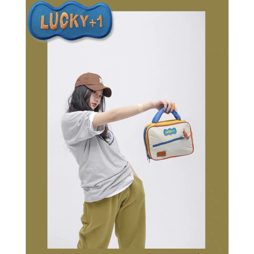 Túi Đựng Mỹ Phẩm Du Lịch Màu Sắc Tương Phản Dễ Thương