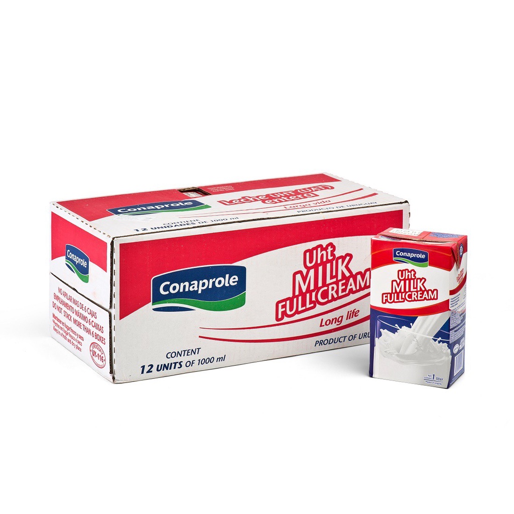 Sữa tươi nguyên kem Conaprole hộp 1L