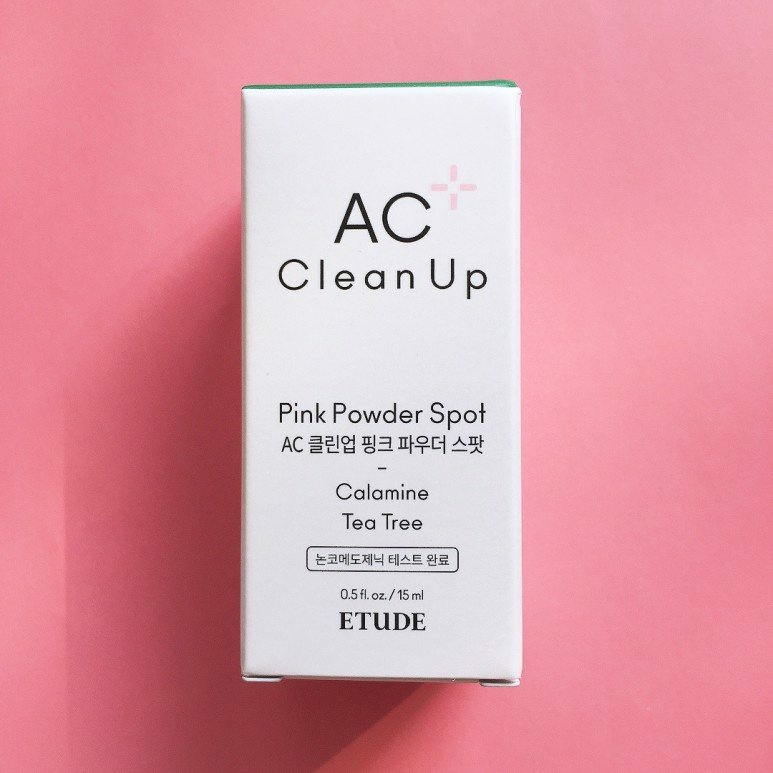 Dung Dịch Chấm Mụn Etude Ac Clean Up Pink Powder Spot 15ml