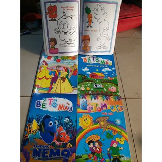 Combo 10 quyển tập tô cho bé