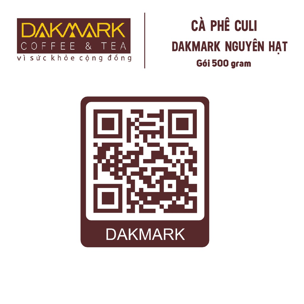 Cà phê nguyên hạt DakMark Culi