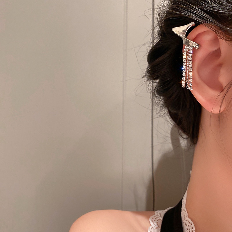 Bông Tai Hình Học Đính Đá Zircon Thời Trang Đơn Giản 19A1269