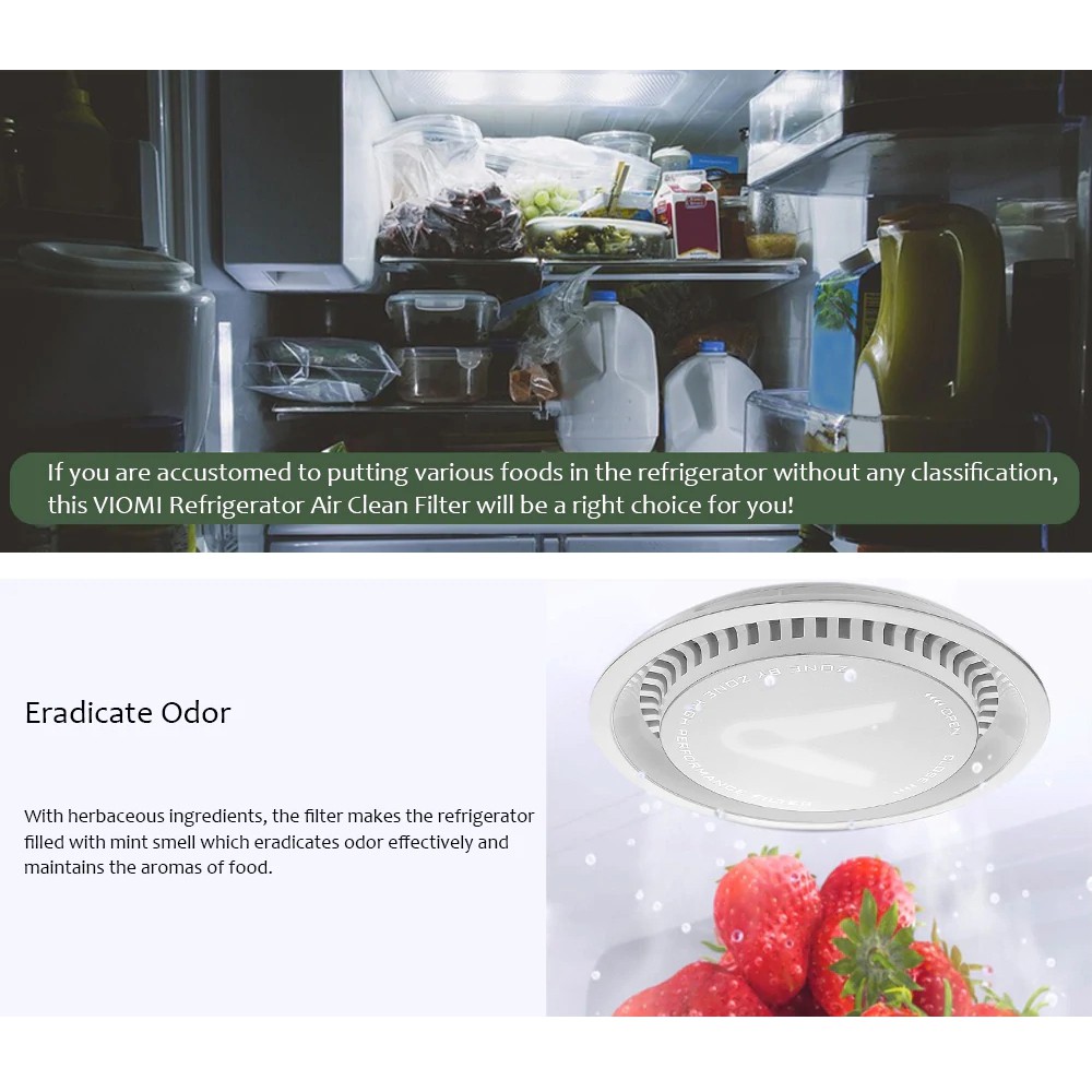 Xiaomi Youpin Lõi Lọc Khử Trùng Cho Tủ Lạnh VIOMI VF1-CB Chất Lượng Cao