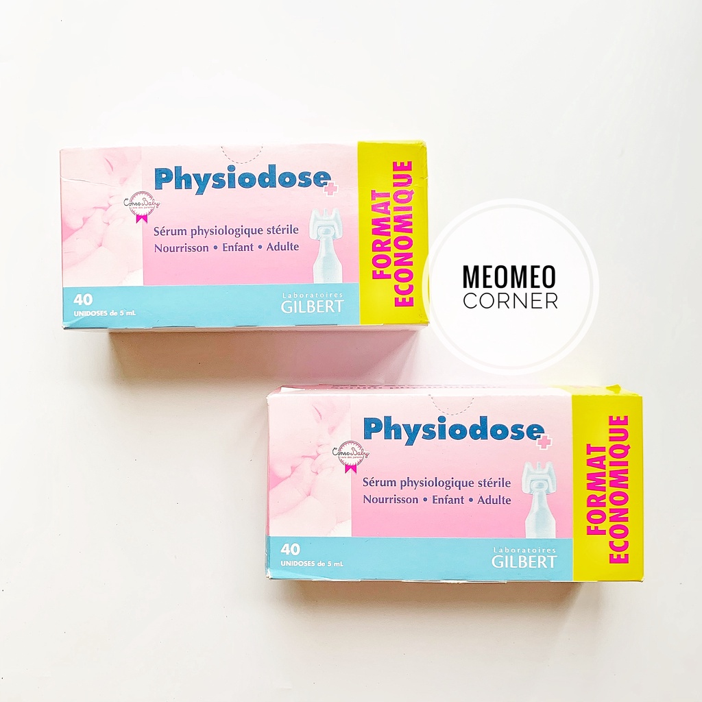 Nước Muối Sinh Lý Physiodose Pháp cho bé
