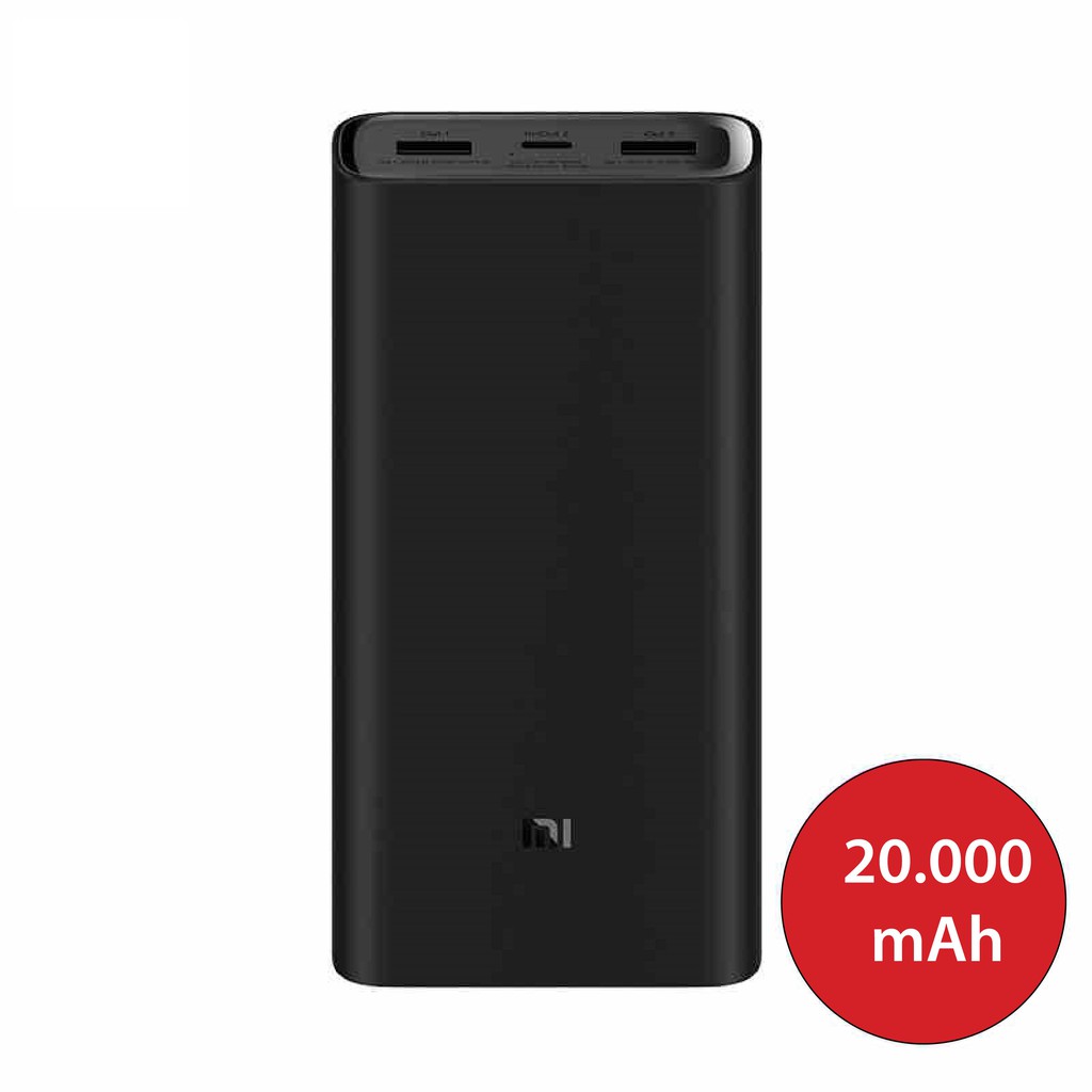 Sạc dự phòng Xiaomi Gen 3 10000 mah 2 cổng sạc BH 12 Tháng