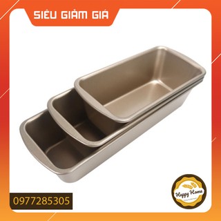 Khuôn bánh mì nướng (VÀNG) chống dính bằng thép khuông gỉ size nhỏ / vừa / lớn [HÀNG MỚI ]