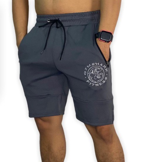 Quần thun nam thể thao DO GYM SHOP logo thêu thun poly 4 chiều thoáng mát