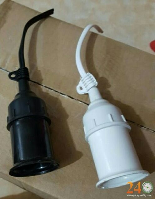 Đui xoáy treo bóng đèn tròn bulb chống vở dây đồng kín nước ngoài trời đuôi E27 hiệu Sofa 100w