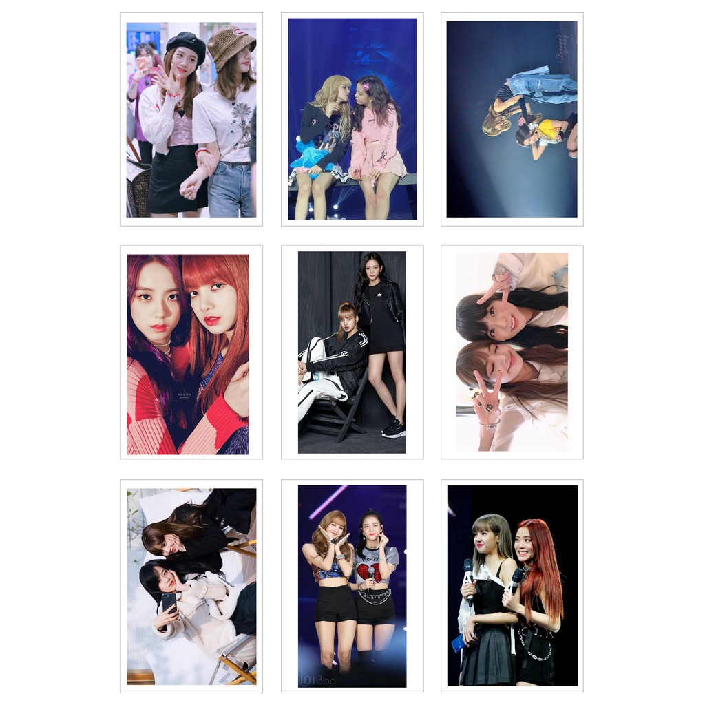 Lomo Card Ảnh LISOO ( Lisa & Jisoo) - BLACKPINK ( 36 ảnh)