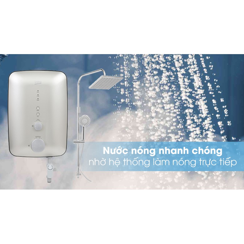 Máy nước nóng trực tiếp Beko BWI45S1D-242 ( có bơm trợ lực )