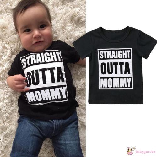 Áo Thun Cotton Tay Ngắn Cho Bé Trai