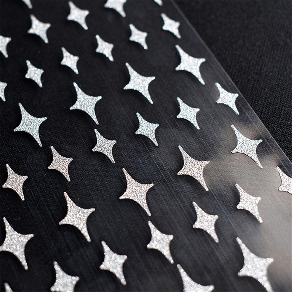 Miếng Dán Móng Tay Tự Dính Họa Tiết Bướm / Ngôi Sao / Trái Tim Xinh Xắn