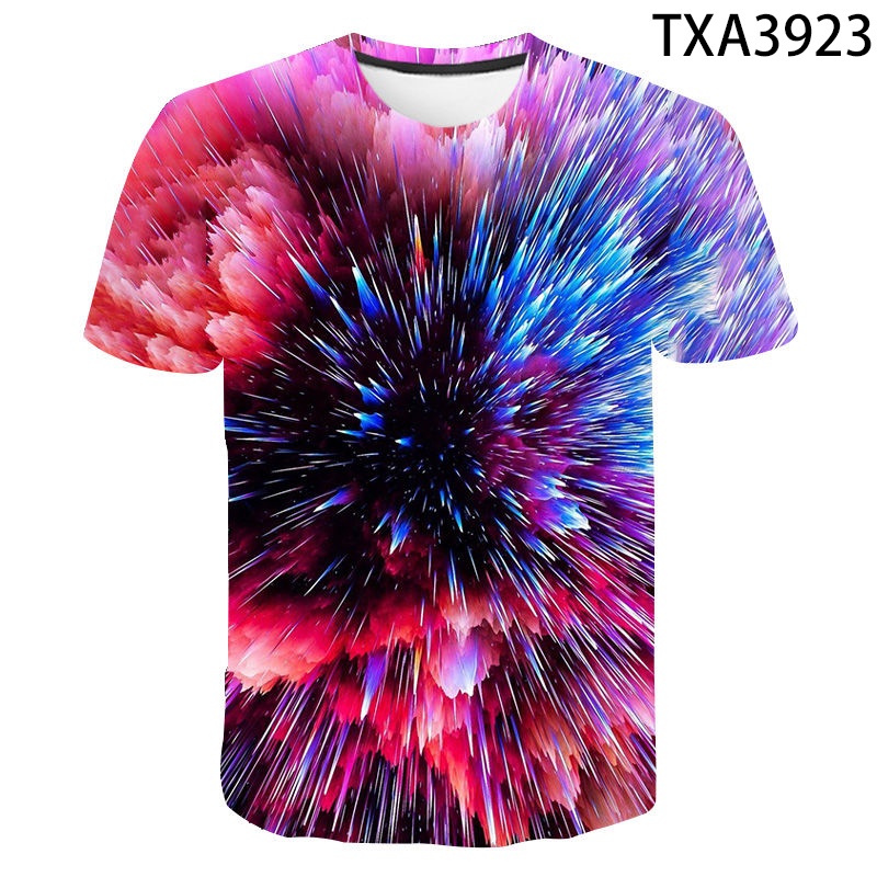 Áo Thun In Hình Graffiti 3D Thời Trang Mùa Hè 2022 XS-3XL