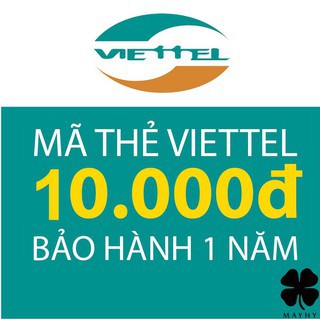 MÃ THẺ VIETTEL 10.000