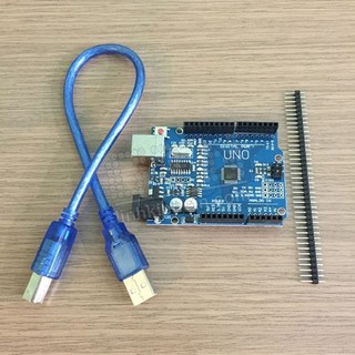 Arduino Uno R3 (Rẻ NHẤT + Tặng kèm dây Nạp code - Loại chíp dán)