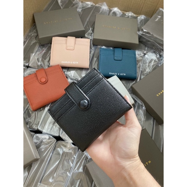 TINUONGSHOP - Ví cầm tay C•and•K snap button card holder-6 màu