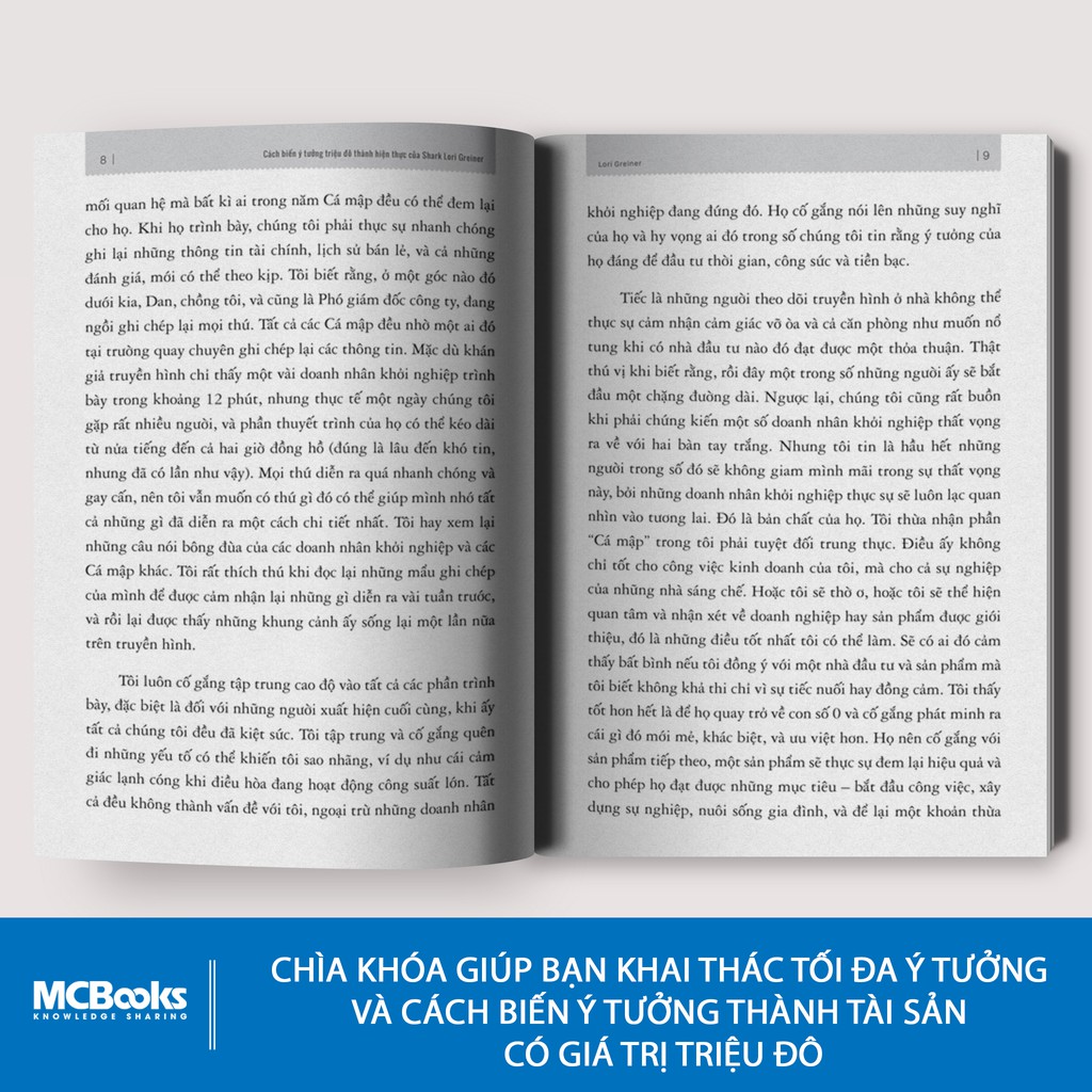 Sách - America Shark Tank: Cách Biến Ý Tưởng Triệu Đô Thành Hiện Thực Của Shark Lori Greiner  - BizBooks