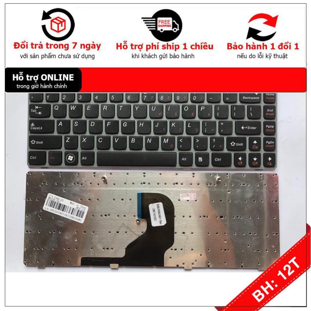 [BH12TH] Bàn Phím Laptop Lenovo IdeaPad Z460 Z460A Z460G Z465A Z465G Hàng Mới 100% Bảo Hành 12 Tháng Toàn Quốc