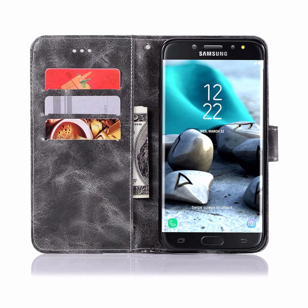 Sony Xperia XZ1 Case,PU Leather Wallet Type Magnet Flip Case Cover