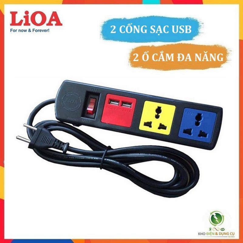 giá sốc!!! ổ cắm kèm usb lioa